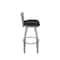 Holland Bar Stool Co OD411 Jackie Low Back Stainless Steel 30 Swivel Outdoor Bar Stool with Breeze Black Seat OD41130SSOD004 - alternate 4
